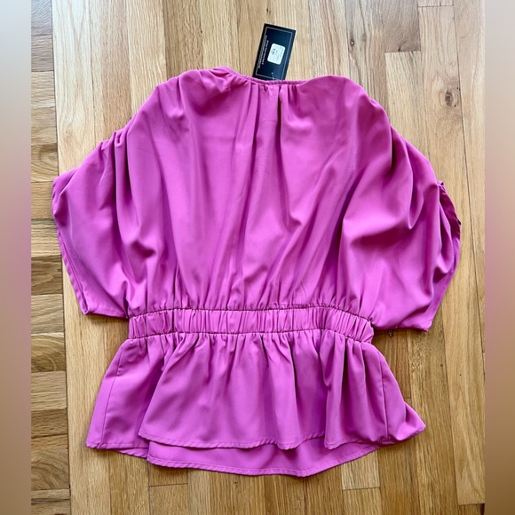 Pink Visionary Blouse, boutique, size large - Picture 2 of 3